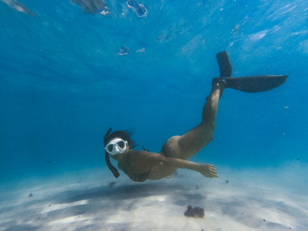 mergulho de snorkel em arraial do cabo